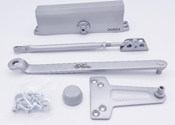 [785AL] Dorex 785AL Door Closer #4 Power Aluminum Doors w/Backcheck