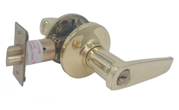 [10151MC3KDUL] Dorex Entry Manhattan Lever Brass Weiser Keyway