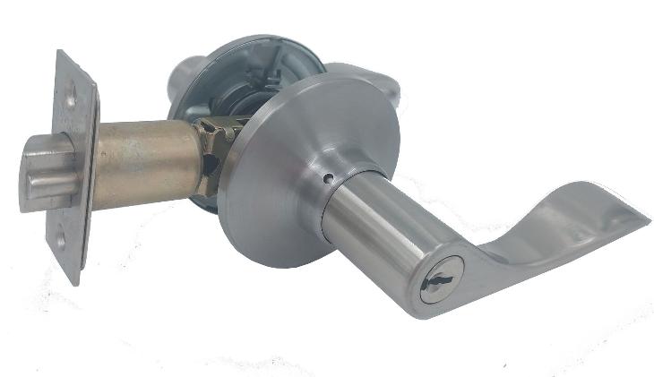 [10010ATC15WRH] Dorex Athena Passage Lever Righthand Satin Nickel