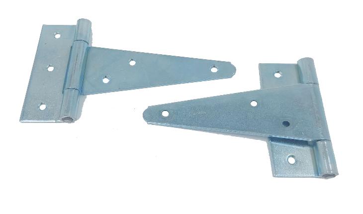 [1609ZP6] Pair of Heavy Tee Hinge 6" w/ Fixed Pin