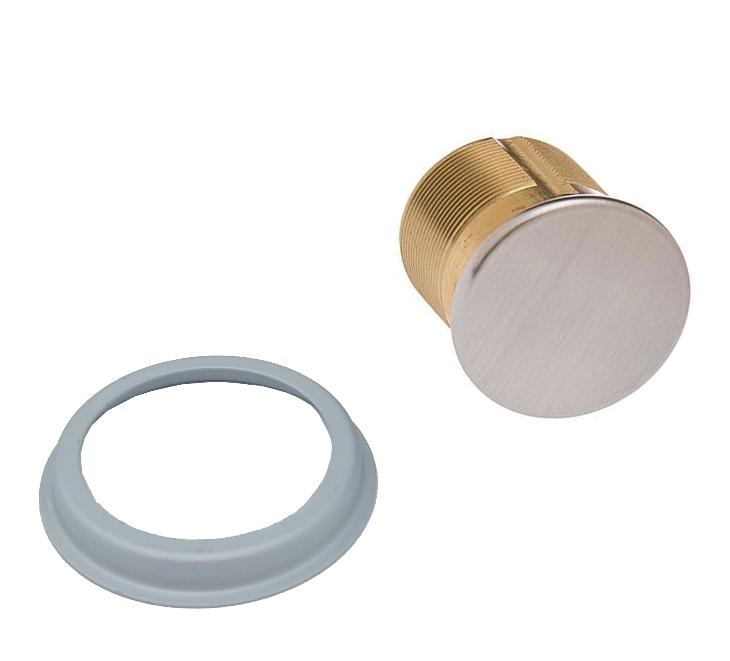 [CBM100-DM-26D] Dorex 1" Mortise Dummy Cylinder Aluminum Satin Chrome