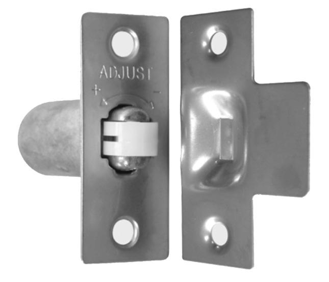 [01012C26D] Canaropa Adjustable Roller Latch With T Strike 01012