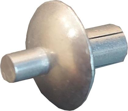 [RIVET ZP] Don-jo Replacement Blind Smack Rivet - Zinc 10 pack