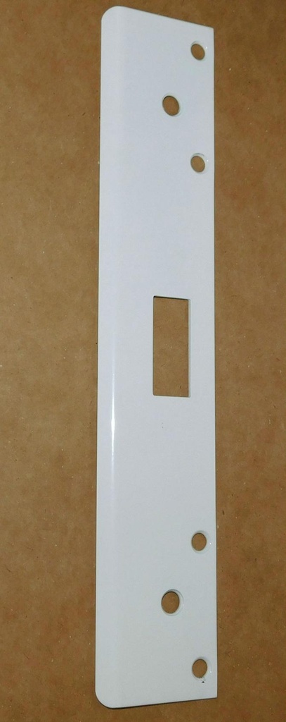 [FL-212W-WH] Don-jo Strike FL-212W-WH 12" X 1-3/4" Single Hole White