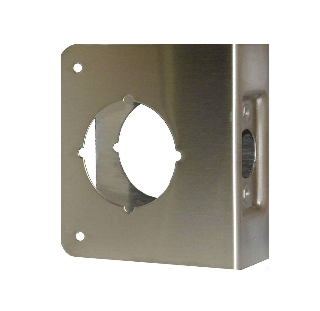 [81-PB-CW] Don-jo 81-PB-CW Wrap Around Lockset 81 CW - 1-3/4 x 2-3/4 x 4" Polished Brass