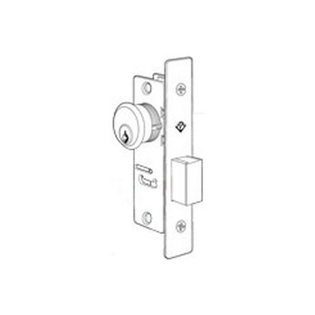 [4073-10-IB] Adams Rite 4073-10-IB Short Throw Projection Deadbolt 7/8In Backset Without Faceplate