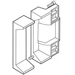 [91-0171-05] Adams Rite 91-0171-05 Lip Extention For 7100 Making Center Line To Edge 2In.