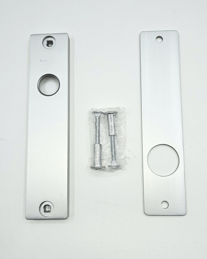 [MP04-SC-STD] Spartan MP04-SC-STD Mortise Cylinder Guard  Aluminum Finish