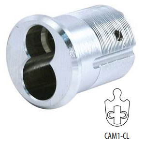 [ICS-26D-CL] GMS ICS-26D-CL Schlage large format, Mortise Housing with Clover Leaf Cam in Satin Chrome
