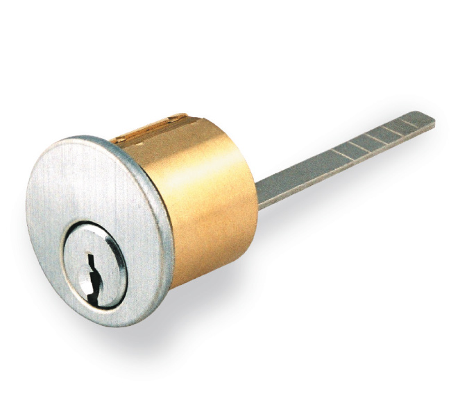 [R118RD3-KD-6] GMS R118RD3-KD-6 Rim Cylinder 1 1/8" Russwin C3 Keyway 1 1/8" Keyed Different US3 Brass