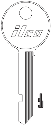 [JT--A192-NP] Jet A192 Key Blank