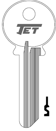 [JT--AR-ER] Jet Reading Key Blank A1019M