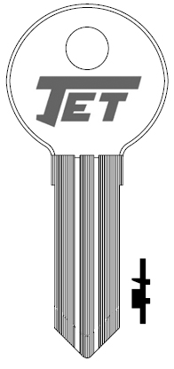 [IL610] Jet IL610 Illinois Key Blank 1042B  