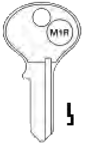 [M1R] Jet M1R Ferum Key Blank