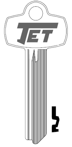 [JT--1A1N1-NS] Jet A1114N Best Key Blank