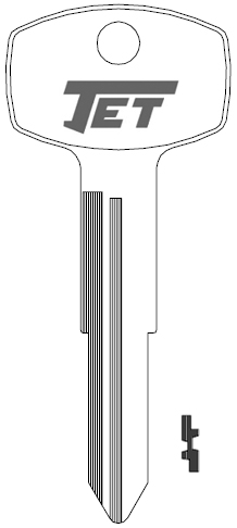 [DA23] Jet X115 Nissan Key Blank DA23