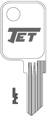 [HK3] Jet 1599 Haworth Key Blank HK3
