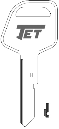 [B79-NP] Jet S1098WH GMC Key Blank B79