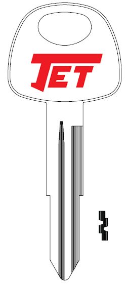 [HY12-NP] Jet X232 Hyundai Key Blank HY12