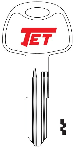 [HY16] Jet X281 Hyundai Key Blank HY16