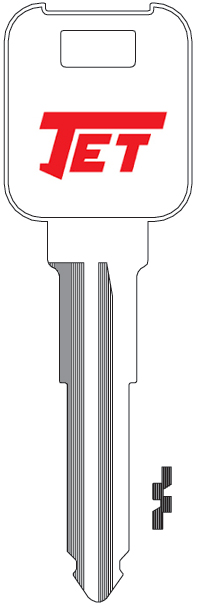 [MZ19-NP] Jet X201 Mazda Key Blank MZ22
