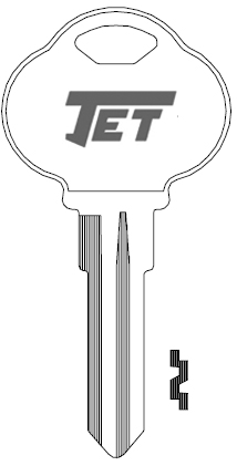 [CLB11-NP] Ilco CLB11-NP Club Key Blank 1590K