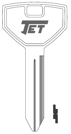[Y157-NP] Jet Y157 Chrysler Blank P1794