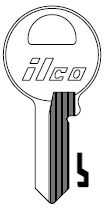 [BL1-NP] Jet Hardware Bell BL1-NP Key Blank 