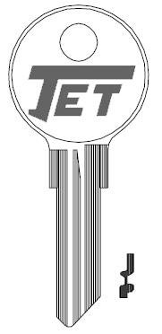 [K104] Jet 104AM Chicago Key Blank  