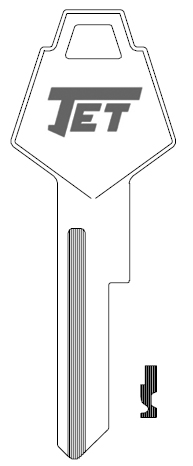 [JT--Y152-NP] Jet Y152 Chrysler Key Blank P1770U  