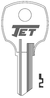 [D8785] Jet 1069N National Key Blank RO3