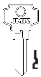 [JT--DE6] Jet DE6 Dexter Key Blank D1054K