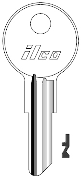[JT--Y103] Ilco O1122B Yale Key Blank 