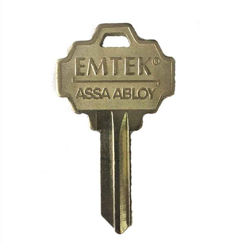 [WEI-3E-250-BR (WR5)] Emtek WEI-3E-250-BR WR5 Weiser Key Blank
