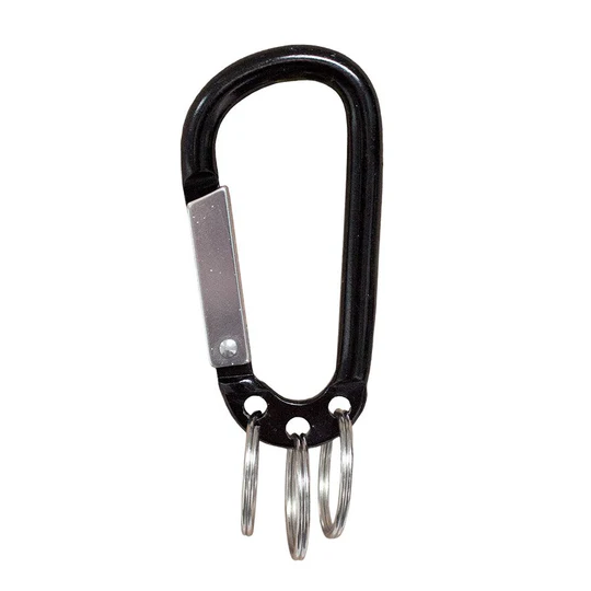 [13325] Lucky Line 13325 C-Clip W/ 3 Rings