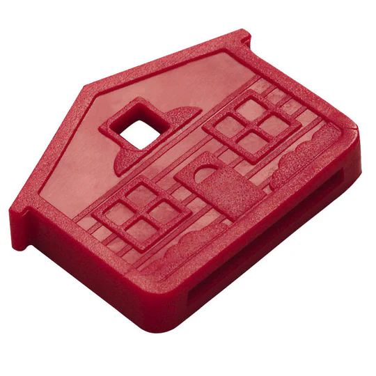 [16270] Lucky Line House Key Cap Red