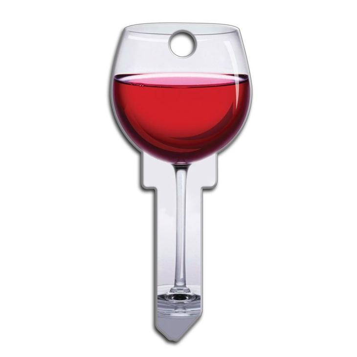 [B108S] Lucky Line B108S Red Wine Key Shape SC1 Keyway