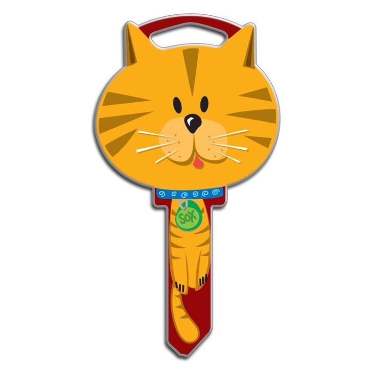[B115S] Lucky Line B115S Cat Key Shape SC1 Keyway
