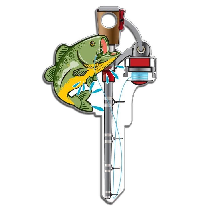 [B117S] Lucky Line B117S Fishing Key Shape SC1 Keyway