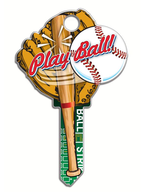 [B120K] Lucky Line B120K Baseball Key Shape KW1/11 Keyway