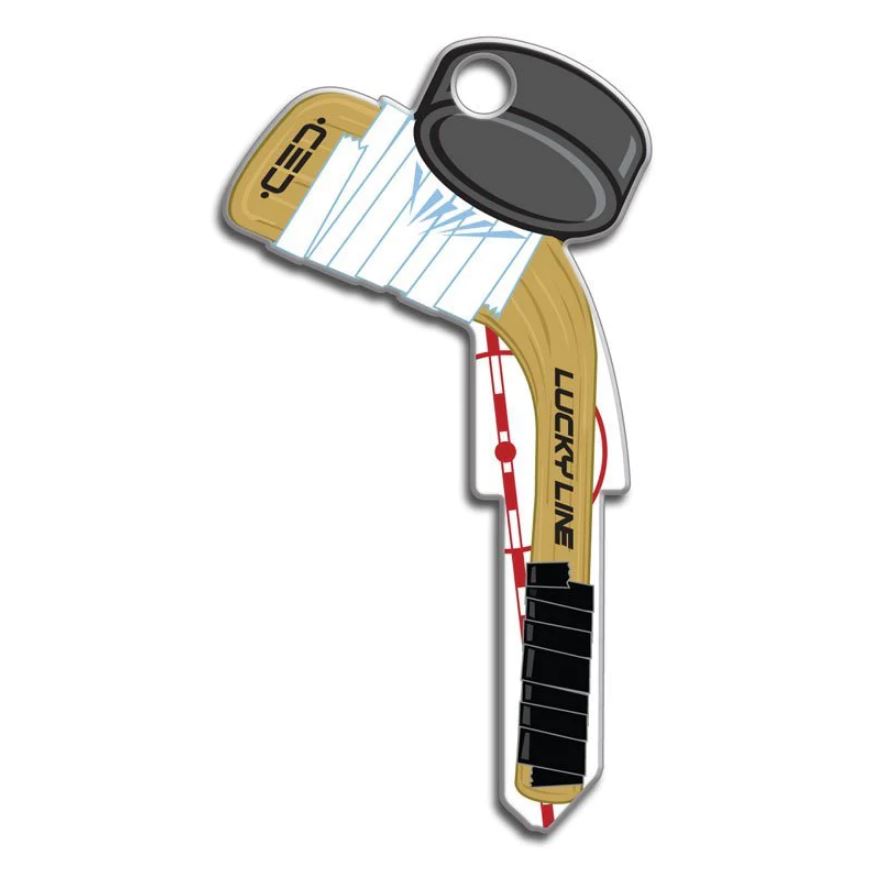 [B130K] Lucky Line B130K Hockey Key Shape KW1/11 Keyway
