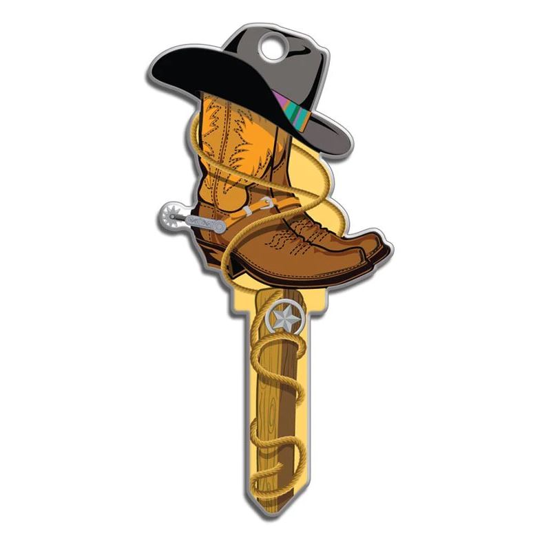 [B132K] Lucky Line  B132K Cowboy Key Shape KW1/11 Keyway 