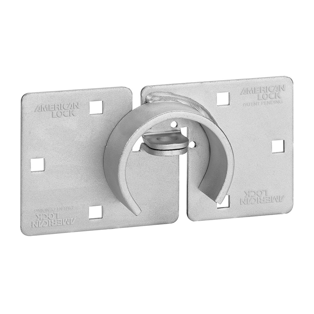 [A801] American Lock A801 8-3/4" (22.2cm) Hidden Shackle Padlock Hasp, Fastens to Lock