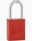 [A1105KZRED] Padlock A1105KZRED Al 1.5In Red