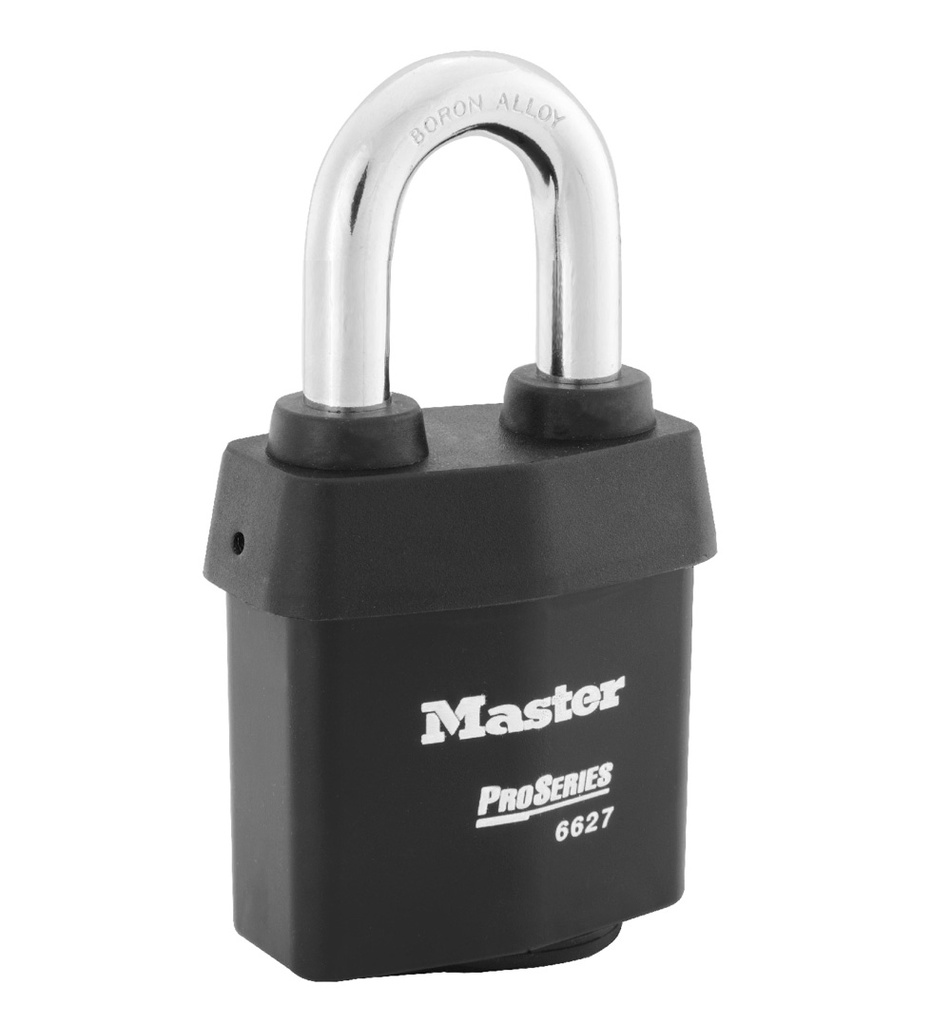 [6627LHWO] Master Lock 6627LHWO 2-5/8" (67mm) Wide ProSeries® Weather Tough® Laminated Steel Rekeyable Interchangeable Core Padlock (Without Cylinder)