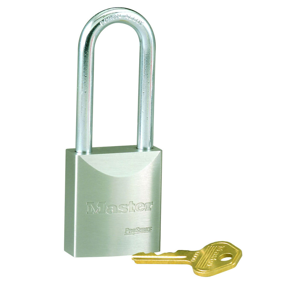 [7030KZLT] Master Lock 7030KZLT 1-9/16" (40mm) Wide ProSeries® Solid Steel Rekeyable Pin Tumbler Padlock with 3in (76mm) Shackle (Zero-Bitted) 