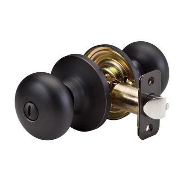 [BC0312PBOX] Master Lock BC0312PBOX Residential Privacy Biscuit Knob Aged Bronze