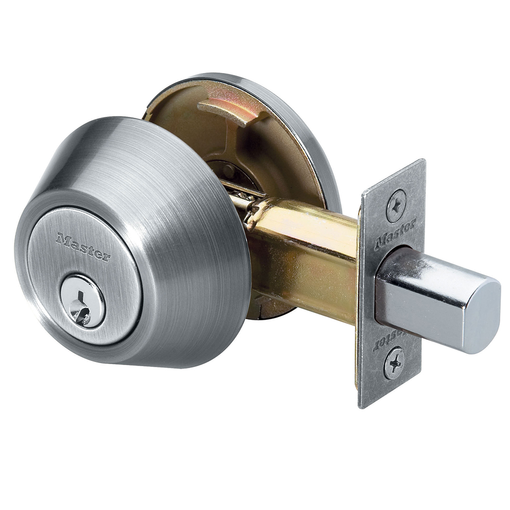 [DS0615KA4W] Residential Deadbolt Sgl Cyl Satin Nickel Weiser