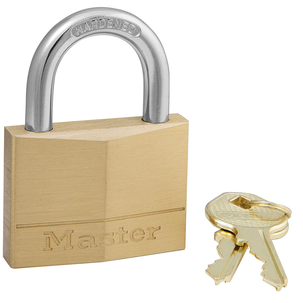[150D] Master Lock 150D 2" (51mm) Wide Solid Brass Body Padlock