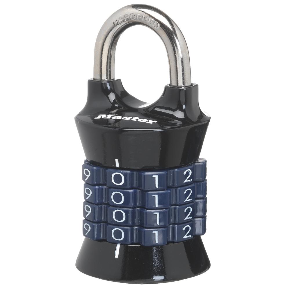 [1535D] Master Lock 1535D 1-1/2" (38mm) Wide Set Your Own Combination Padlock; Assorted Colors